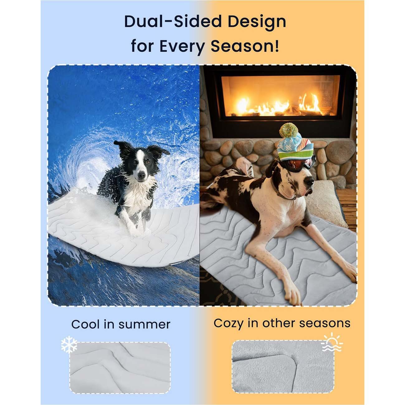 💥LAST DAY SALE 49% OFF💥Vagascape Dog Cooling Eco-friendly Mat, Cooling Pad