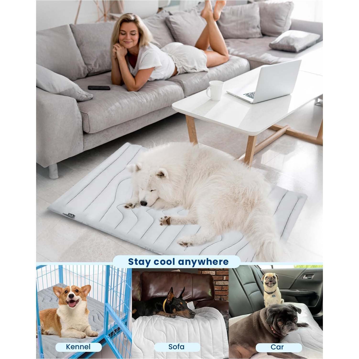 💥LAST DAY SALE 49% OFF💥Vagascape Dog Cooling Eco-friendly Mat, Cooling Pad