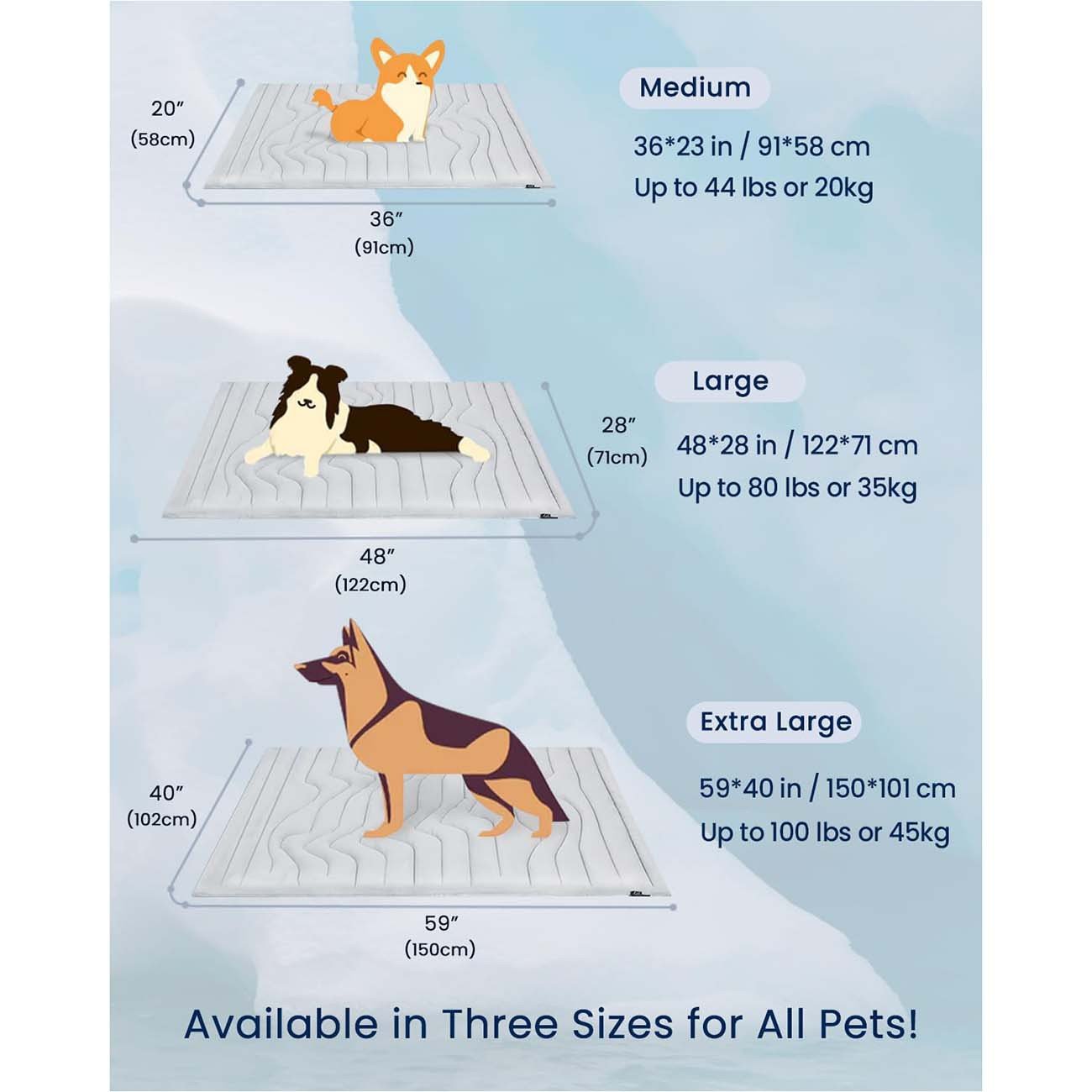 💥LAST DAY SALE 49% OFF💥Vagascape Dog Cooling Eco-friendly Mat, Cooling Pad