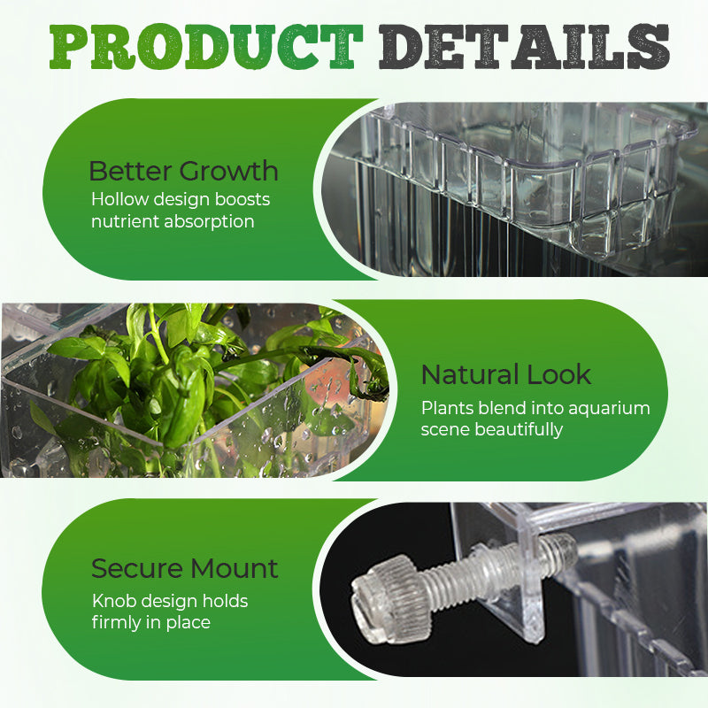 Hanging Fish Tank Planter Holder