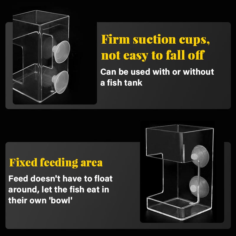 📢📢50% OFF !!⏰⏰Aquarium Feeding Ring and Tray