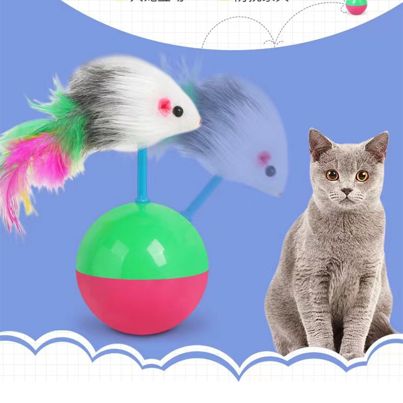 Cat Interactive Mouse Tumble Toy