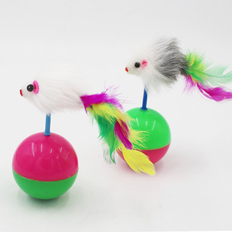 Cat Interactive Mouse Tumble Toy