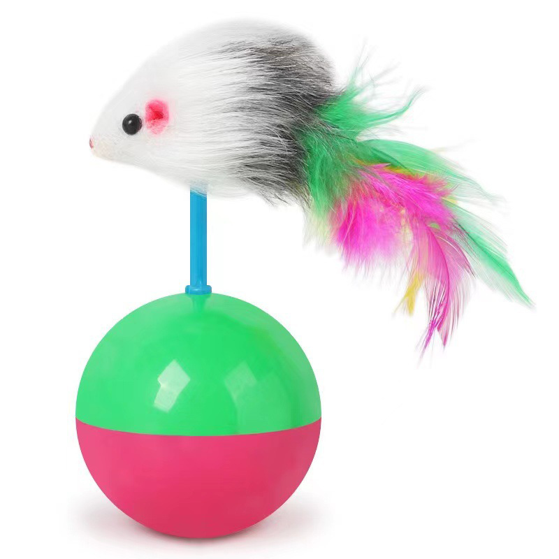 Cat Interactive Mouse Tumble Toy