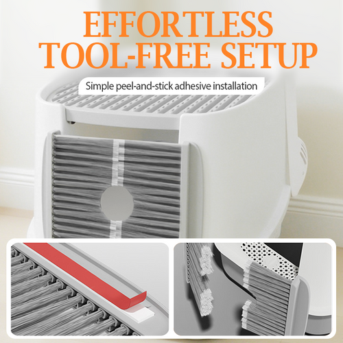 Cat Litter Box Hair Filter Door